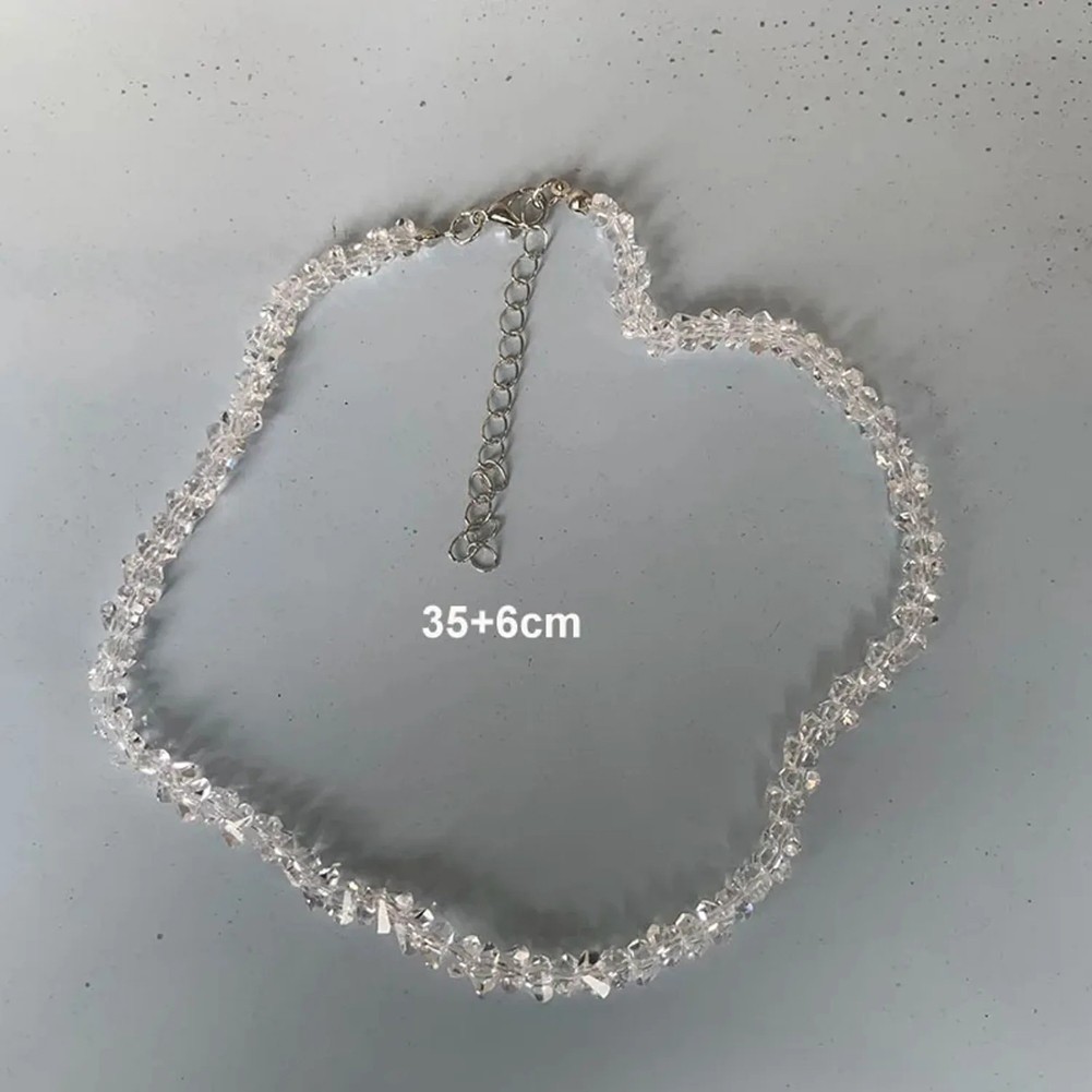 Collier Et Pendentif En Cristal – Superbe Bijou Original – Neuf Sans Emballage
