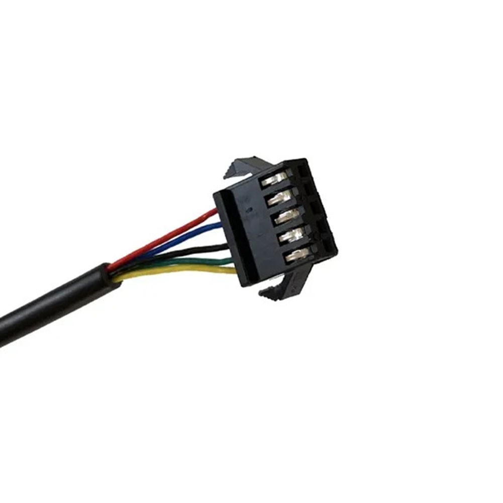 Câble Adaptateur Écran Vélo Électrique KT 5 Broches – 145 Cm – Connecteur Étanché Vers SM – Compatible KT LCD
