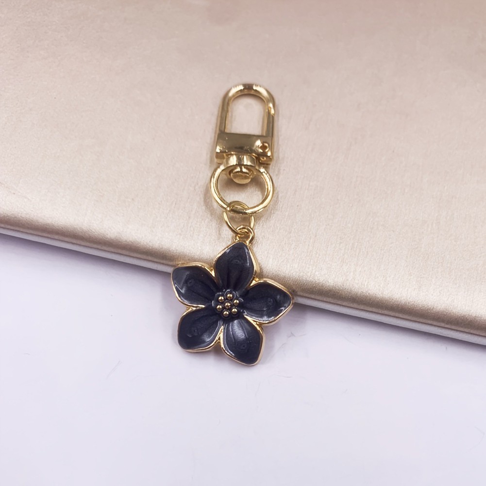 Lovely Colorful Keychain with Creative Pear Blossom Pendant for Personal Style - Picture 10 of 16