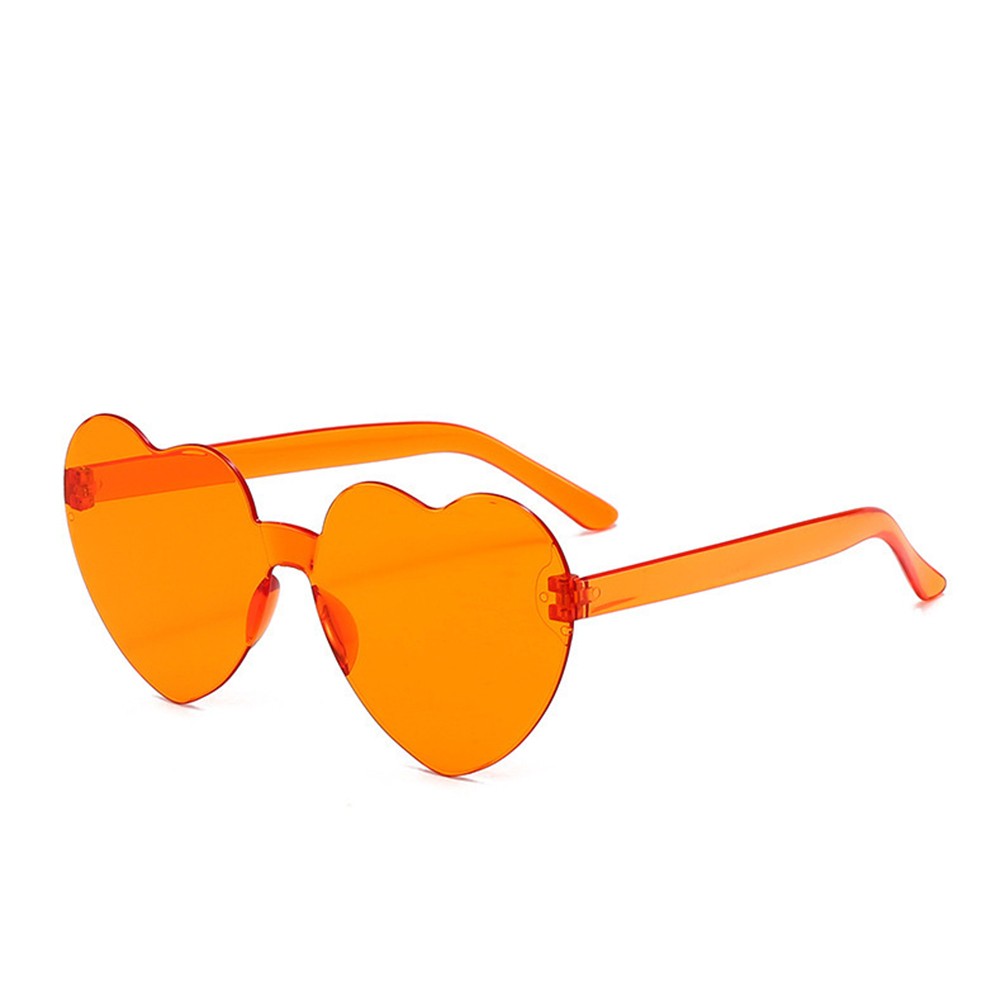 Colorful Heart Sunglasses Great for Outdoor Activities and For Parties - Picture 29 of 37