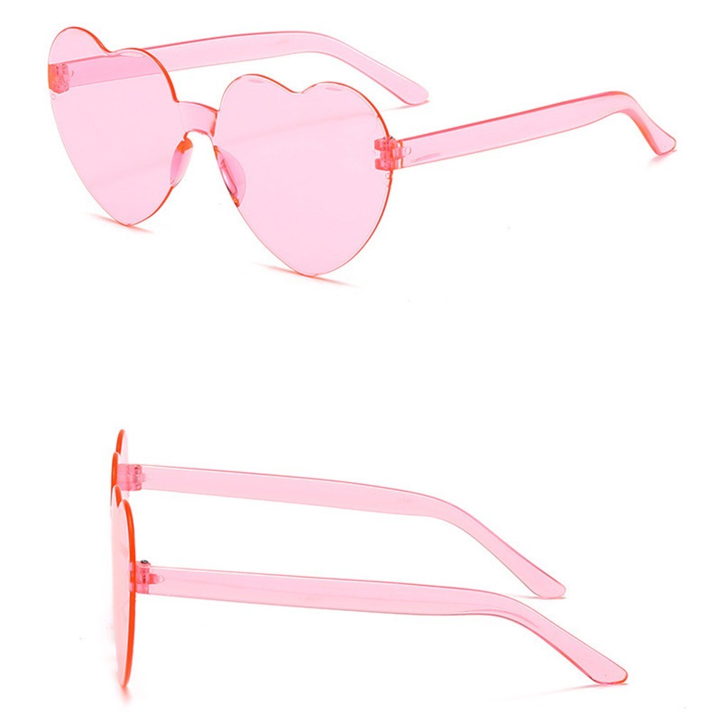 Colorful Heart Sunglasses Great for Outdoor Activities and For Parties - Picture 24 of 37