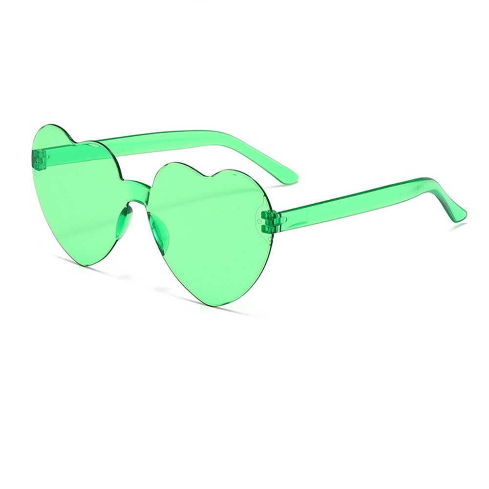 Colorful Heart Sunglasses Great for Outdoor Activities and For Parties - Picture 37 of 37
