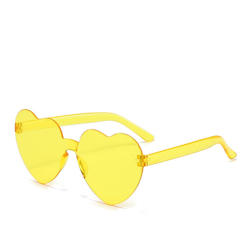Colorful Heart Sunglasses Great for Outdoor Activities and For Parties - Picture 35 of 37