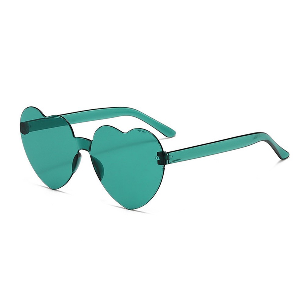 Colorful Heart Sunglasses Great for Outdoor Activities and For Parties - Picture 36 of 37