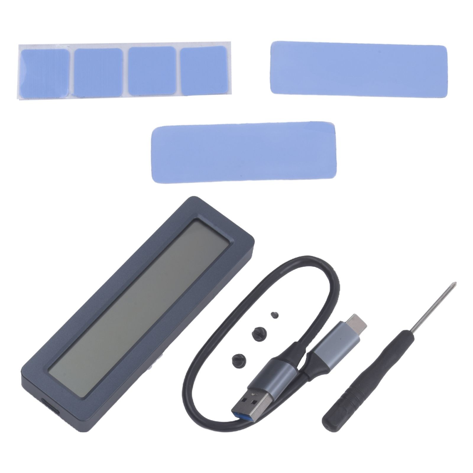 for NVFor For Me For For M 2 SSD Enclosure with Fast USB3 2 Gen 1 Transfer Rate - Bild 17 von 24