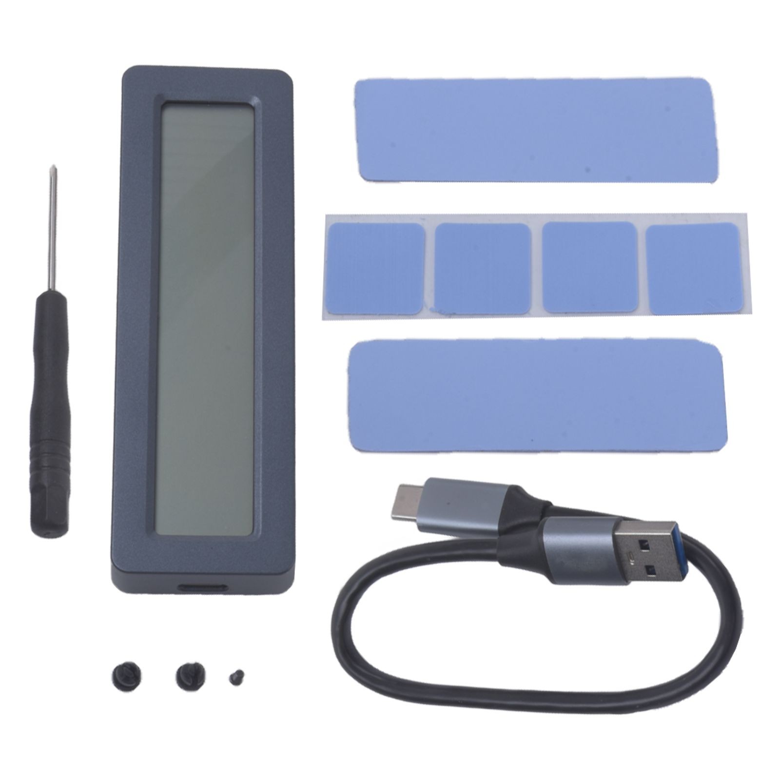 for NVFor For Me For For M 2 SSD Enclosure with Fast USB3 2 Gen 1 Transfer Rate - Bild 18 von 24