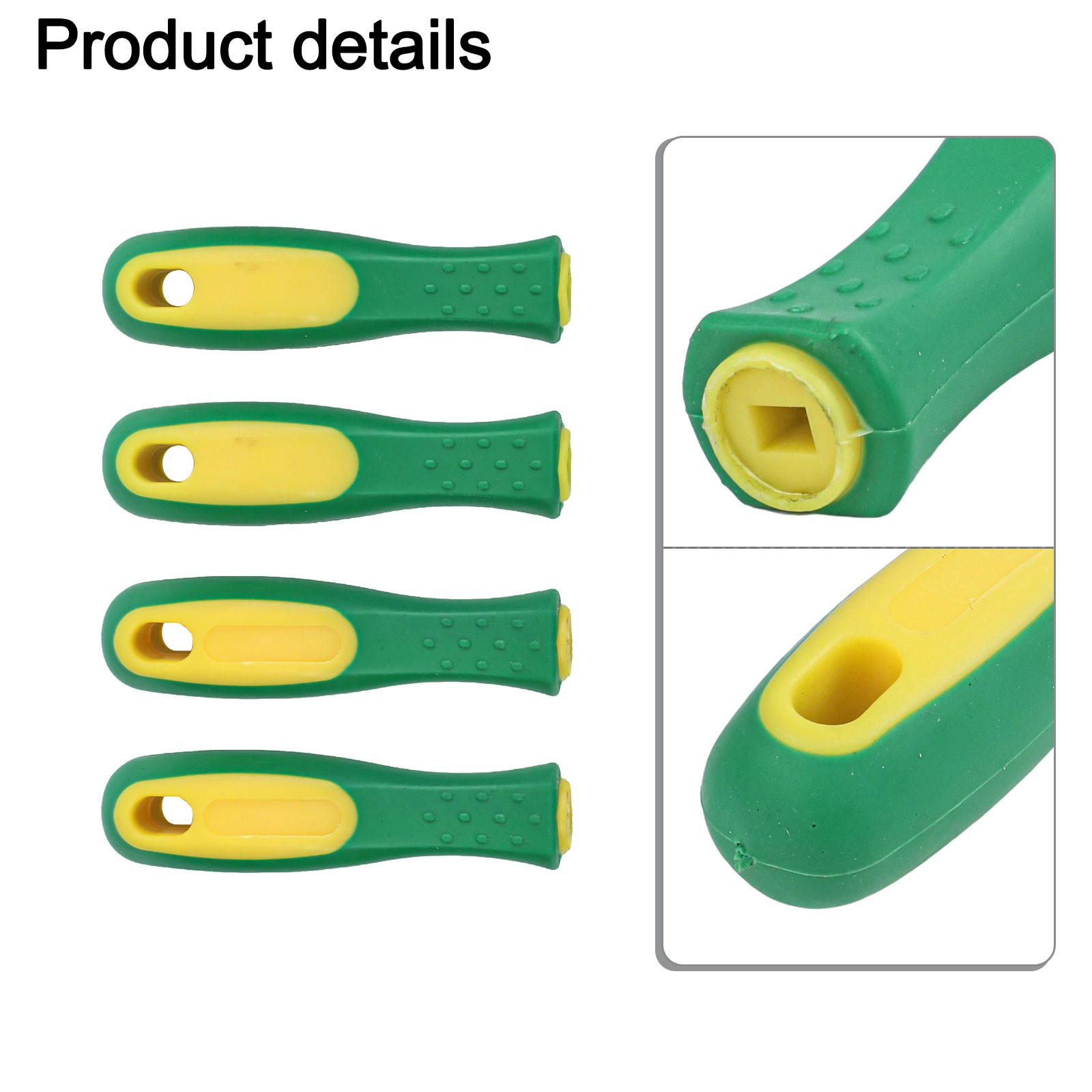 File Handle Rubber Round Hole Tools Wood Rasp 4-1/3 Inch 4pcs Chainsaw File Grip - Picture 26 of 40