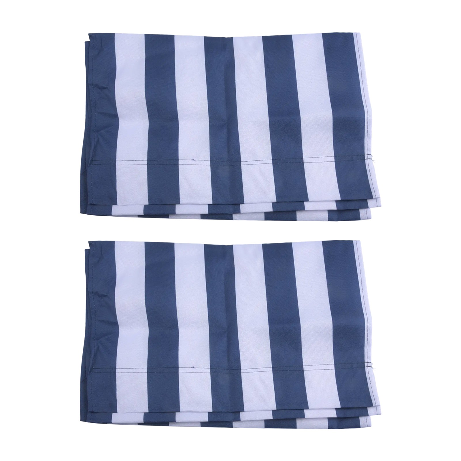 Tela de repuesto para tumbona de playa tela de poliéster 120x44 cm blanco y azul - Imagen 38 de 43