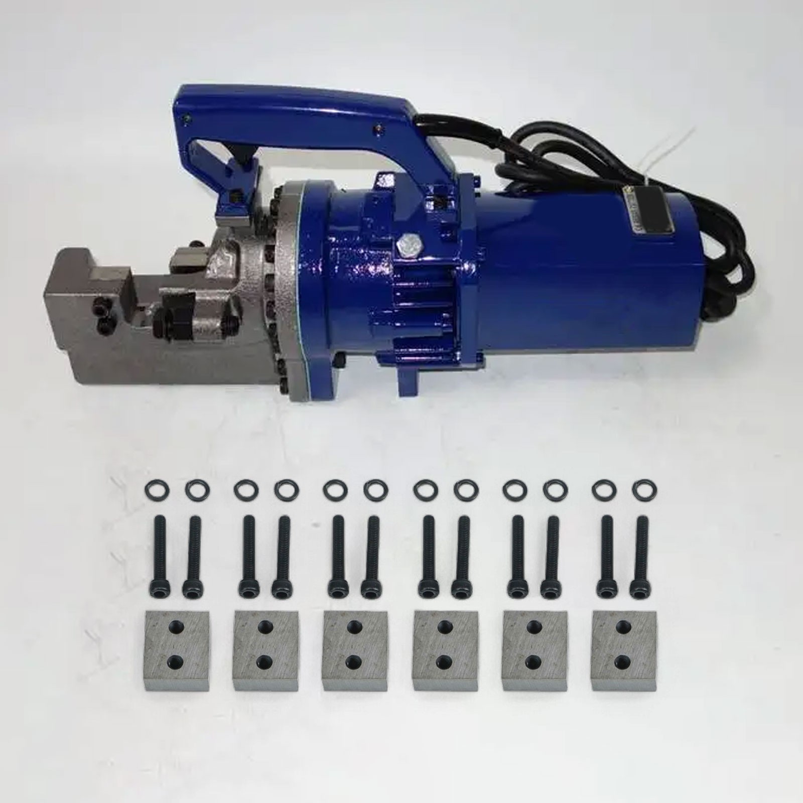 6pc Electric Rebar Cutter Blade Hard Hydraulic Rebar Blade Replacement-Jaw-Blade - Picture 46 of 49