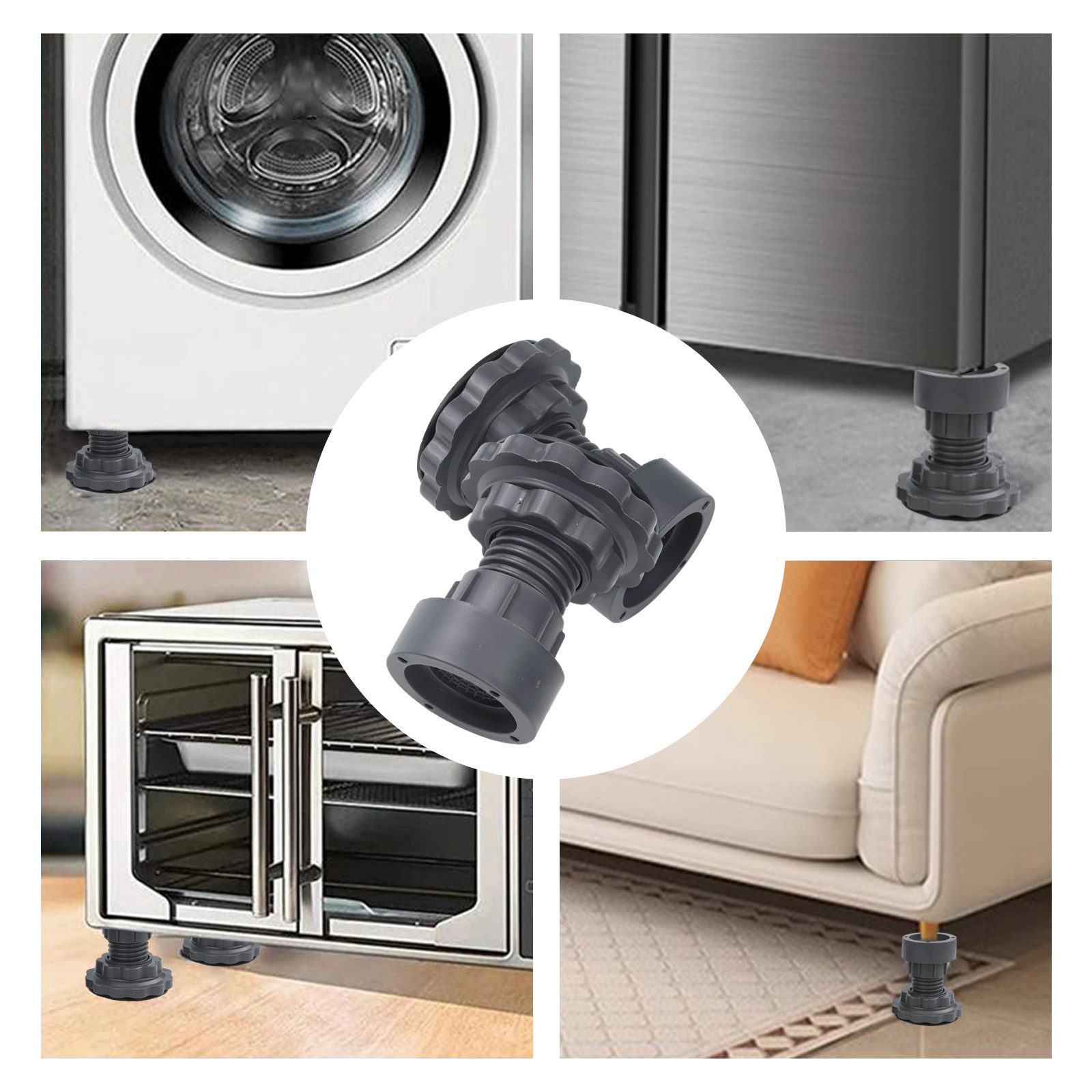 Tough Construction Adjustable Height Lifters Great For All Furnishings - Picture 15 of 33