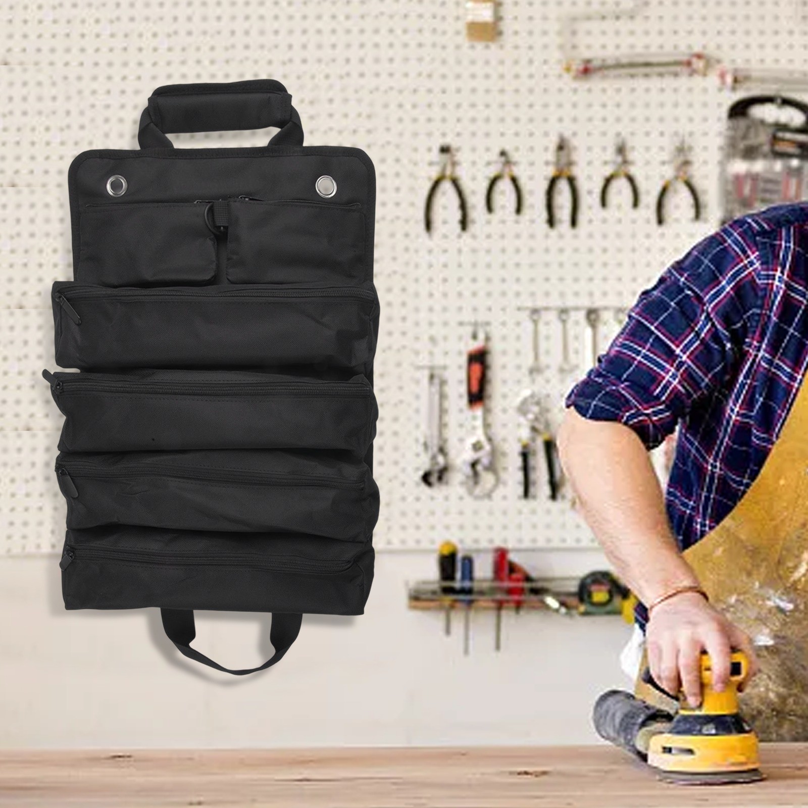 Efficient Tool Organizer Bag Made from Upgraded Oxford Fabric Material - Picture 18 of 35
