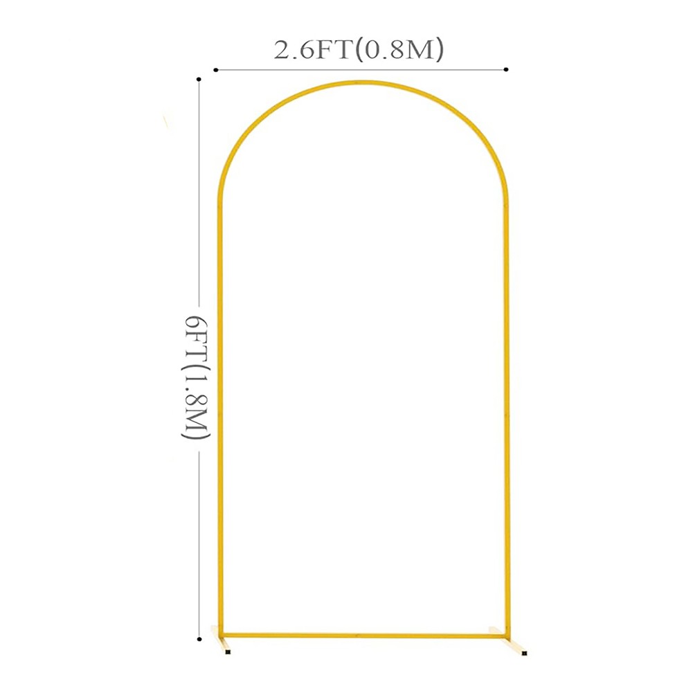 Customizable Metal Wedding Arch Backdrop for Birthday and Graduation Events - Picture 22 of 32