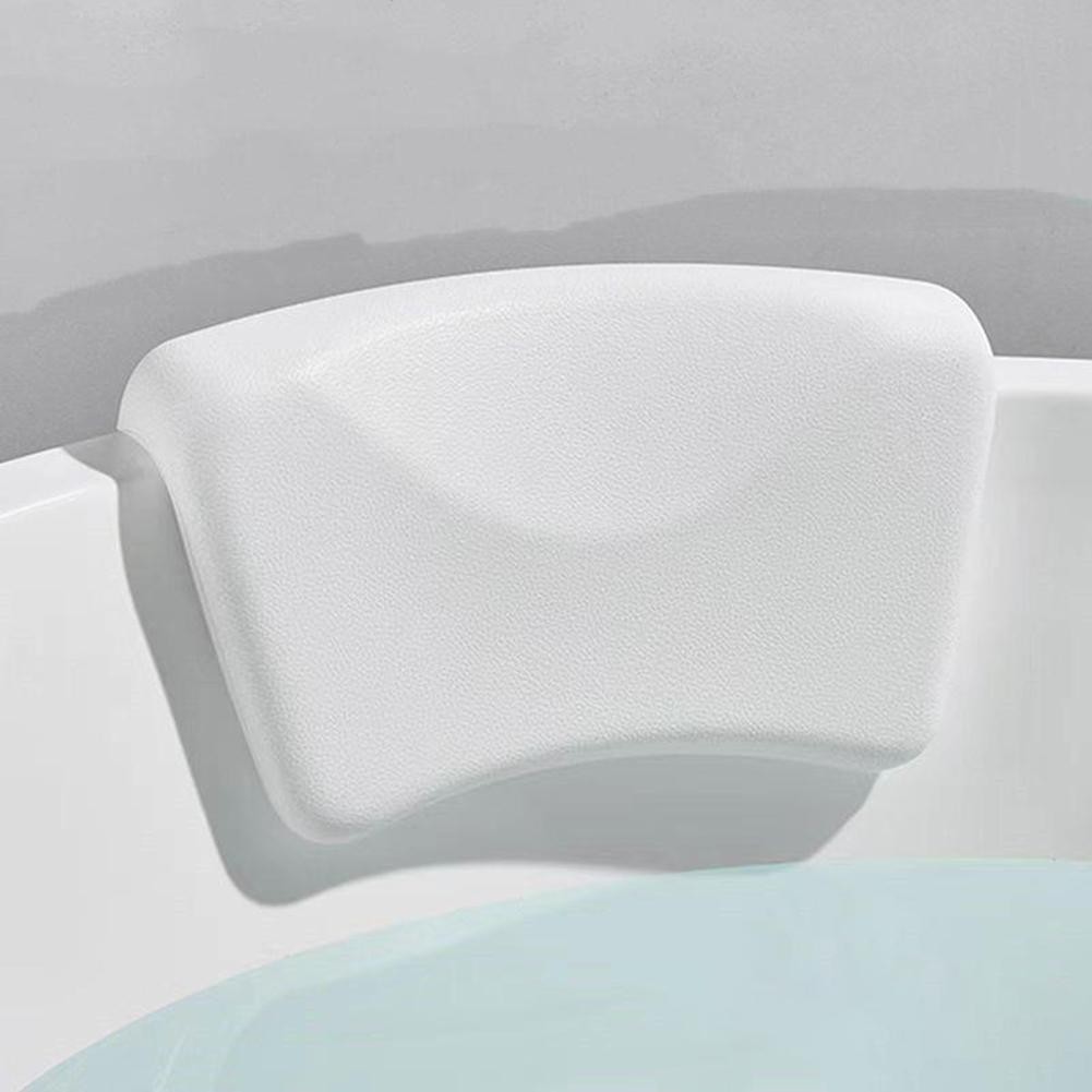 Waterproof Ergonomic Bath Pillow with Strong Suction Cups for a Luxurious Bath - Picture 24 of 39