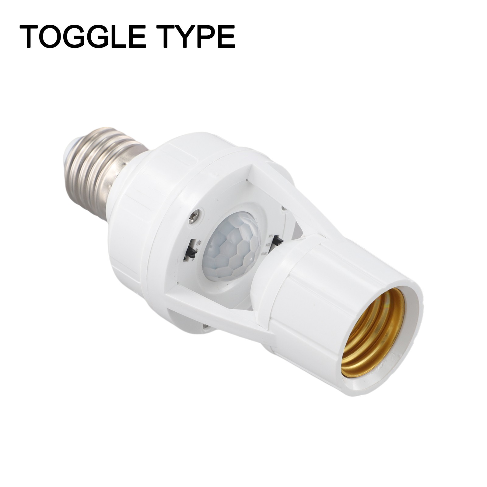 E27 Induction Lamp Holder with Full Range Detection for All Bulb Types