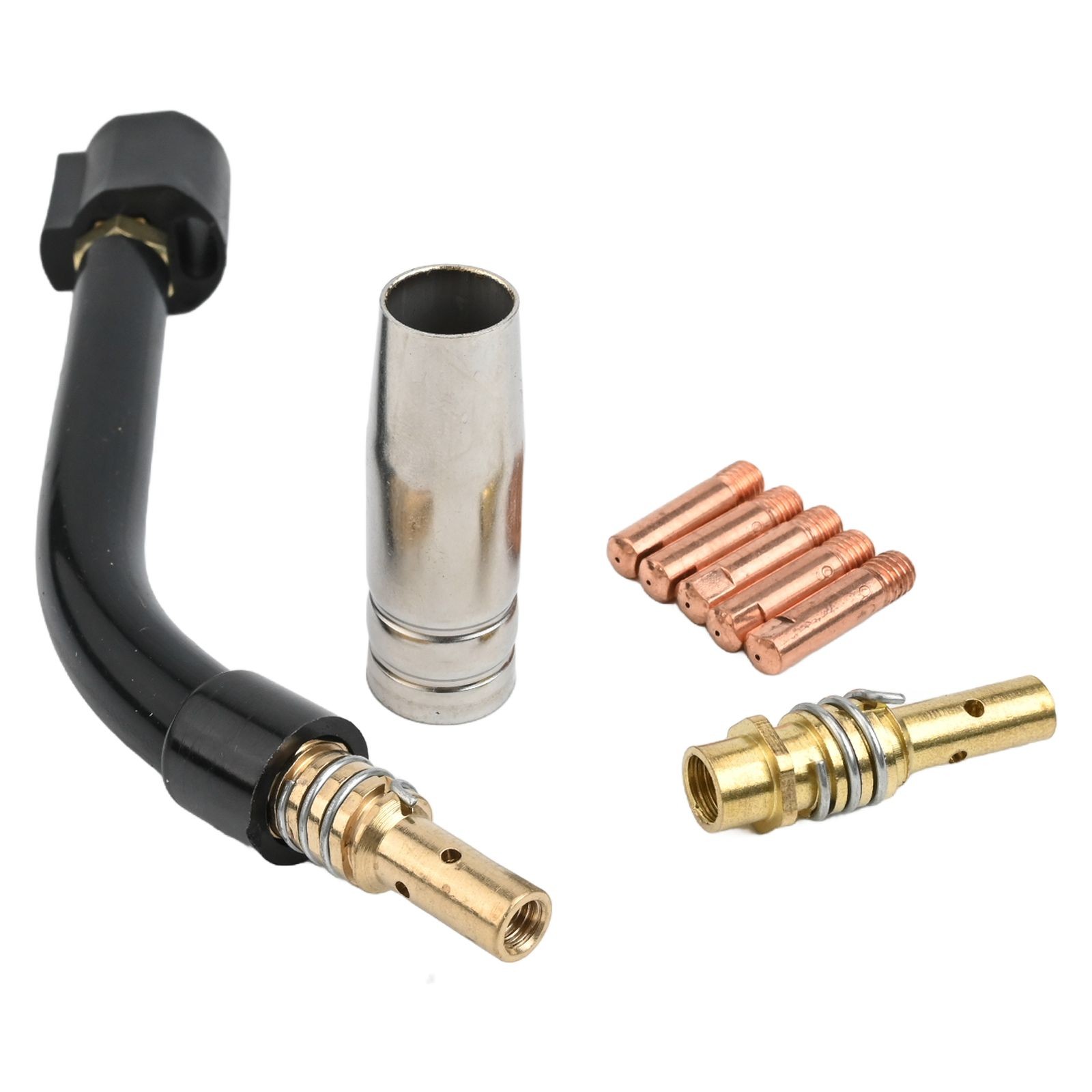 Brass Tool Collection of Eight Pieces Designed to Fit Model SB15 Efficiently