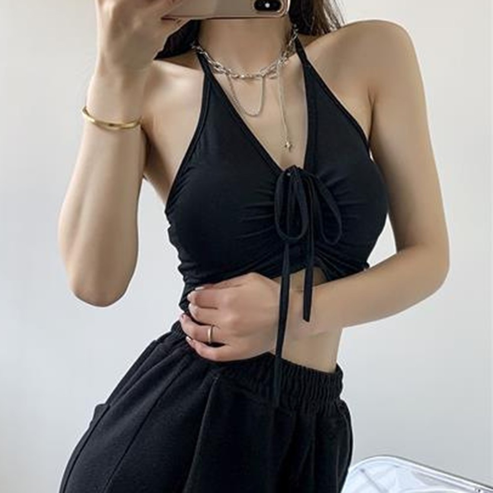 Short Fit Camisole with V Neck Style Ideal for Everyday Fashion Choices