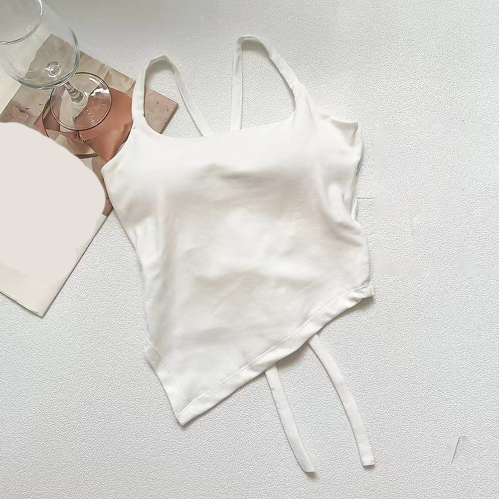 Stylish Women's Camisole Vest Perfect for Hot Days Featuring a Cushioned Design - Picture 8 of 15