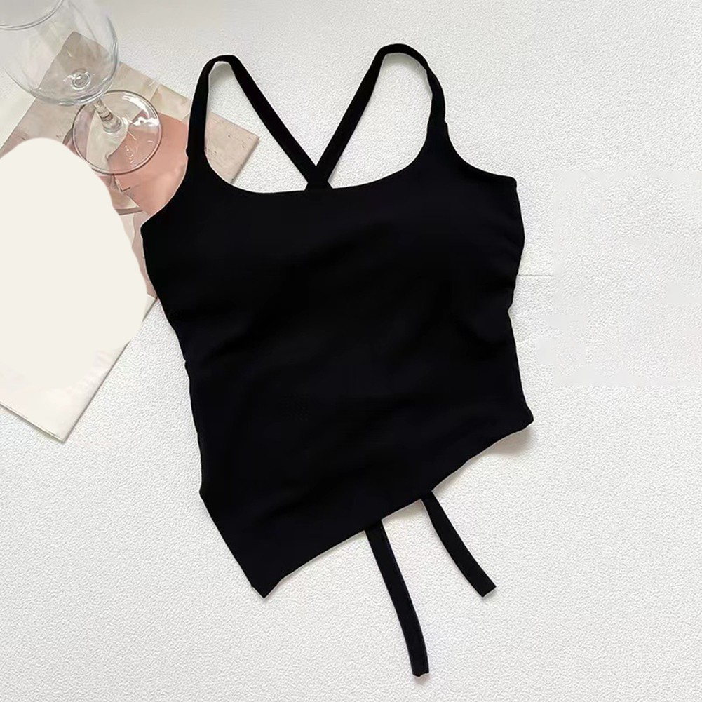 Stylish Women's Camisole Vest Perfect for Hot Days Featuring a Cushioned Design - Picture 9 of 15