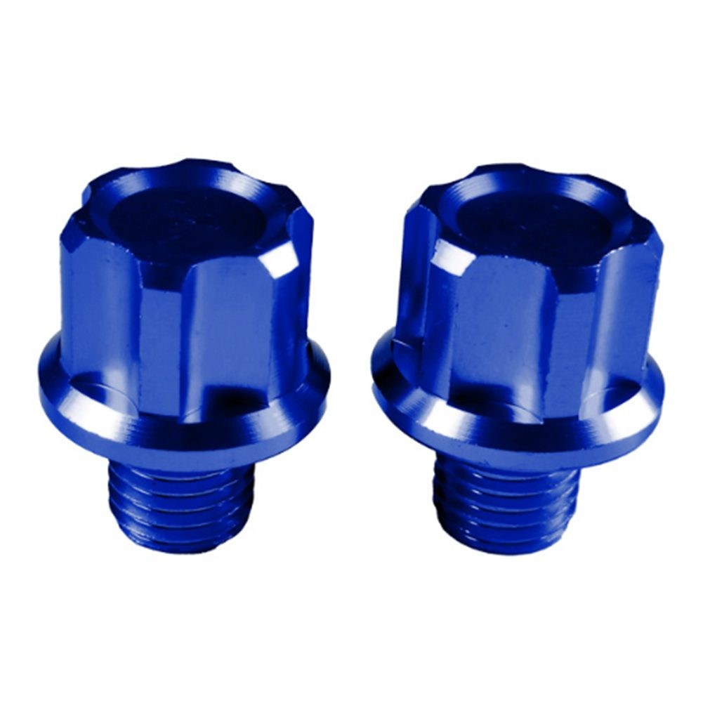 Embouts de guidon en alliage d'aluminium pour motos et dirt bikes rouge noir arg - Photo 17/17
