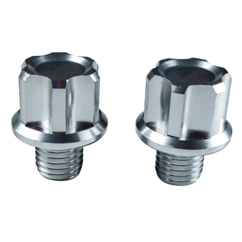 Embouts de guidon en alliage d'aluminium pour motos et dirt bikes rouge noir arg - Photo 15/17