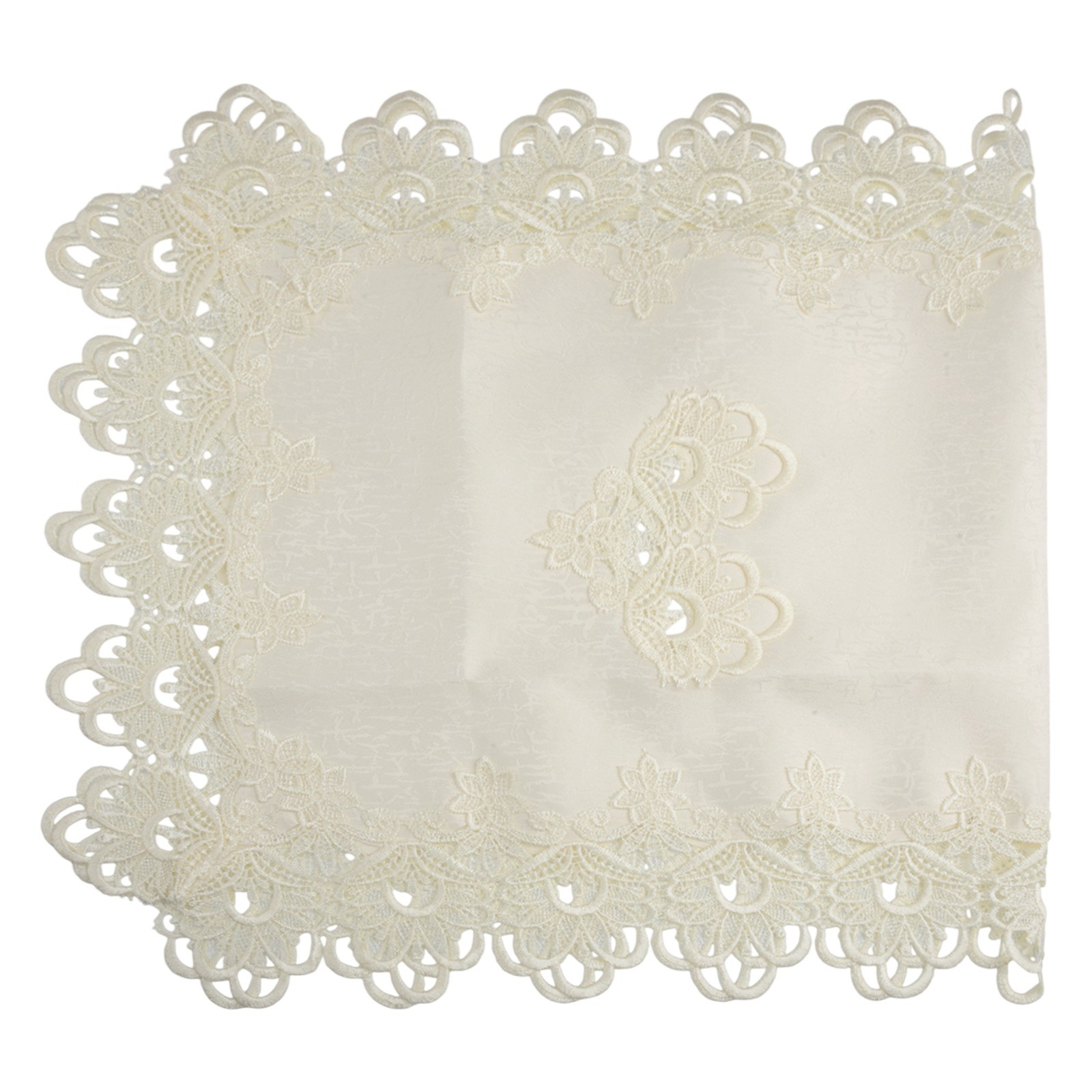 Exquisite Coffee Tablecloth Handmade Lace Material Reusable and Elegant - Picture 81 of 86