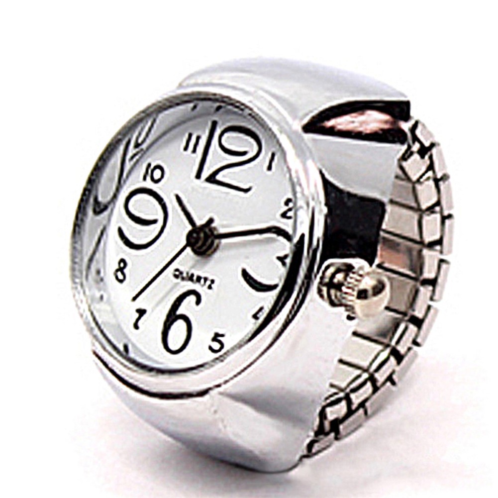 Exklusive Ringuhr in Herzform goldene Muschel mit einzigartigem Design-Appell - Bild 13 von 20
