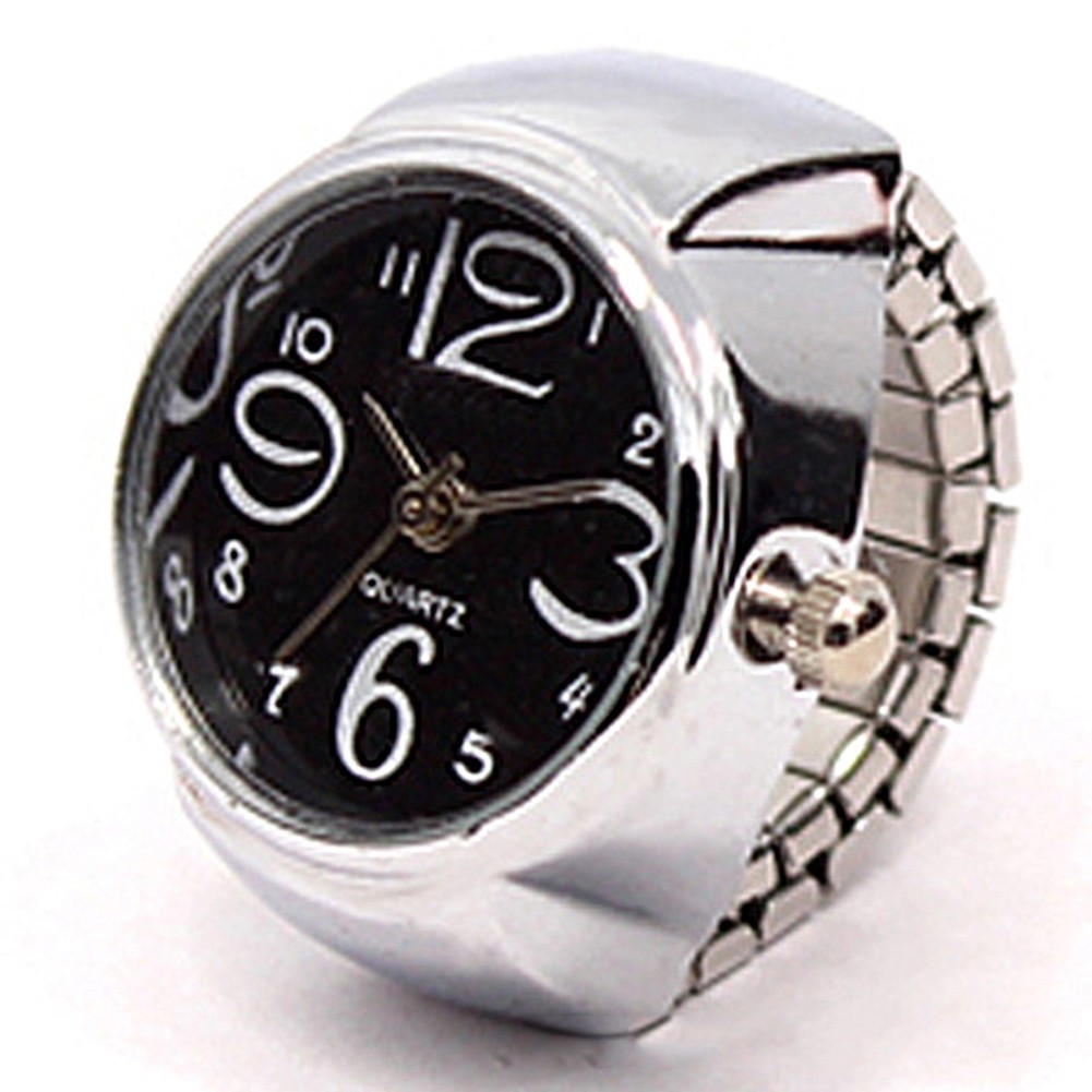 Exklusive Ringuhr in Herzform goldene Muschel mit einzigartigem Design-Appell - Bild 15 von 20