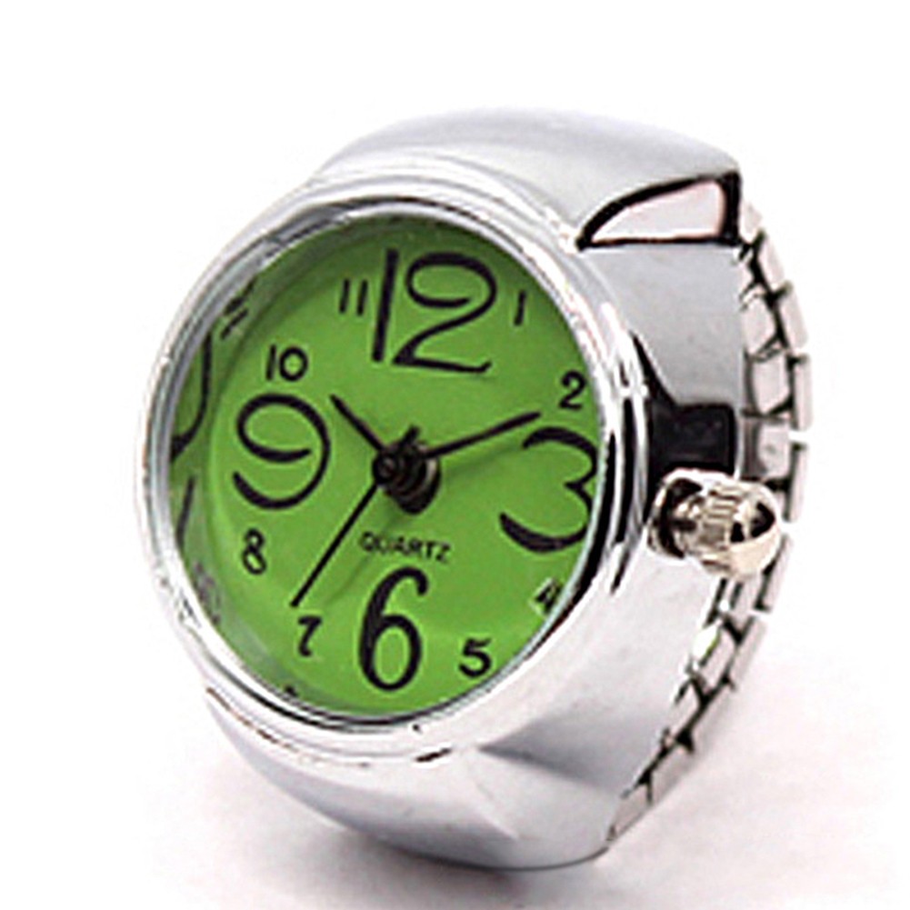 Exklusive Ringuhr in Herzform goldene Muschel mit einzigartigem Design-Appell - Bild 19 von 20