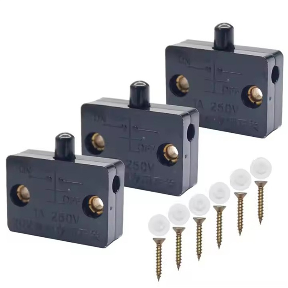 Pack de 6 interrupteurs d'��clairage pour portes de placard pour une installatio - Picture 25 of 26