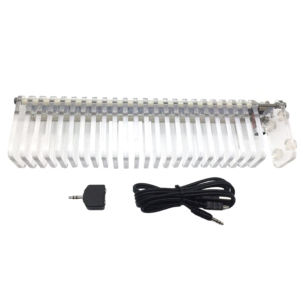 LED Musik Spektrum Anzeige - KS25 Audio Visualizer Mit 8 Modi 29cm