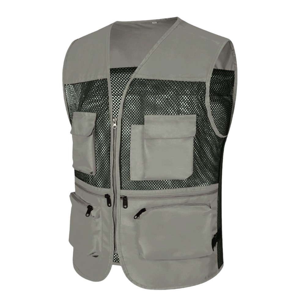 Comfortable and Stylish Mens Fishing Waistcoat with Practical Features - Picture 14 of 16