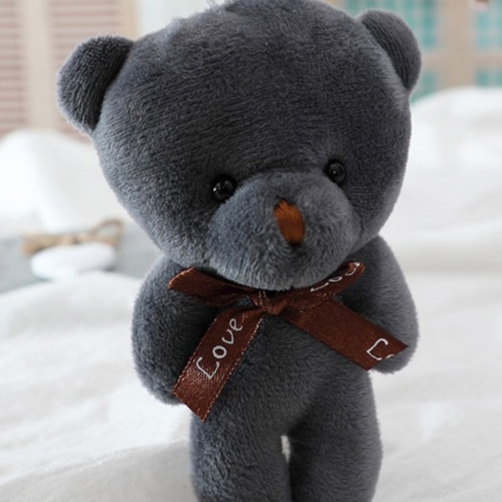 Siamese Bear Plush Toy Keychain Ideal for Daily Use and Backpack Decoration - Picture 5 of 18
