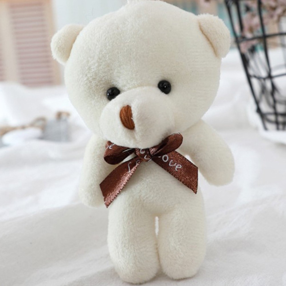 Siamese Bear Plush Toy Keychain Ideal for Daily Use and Backpack Decoration - Picture 1 of 18