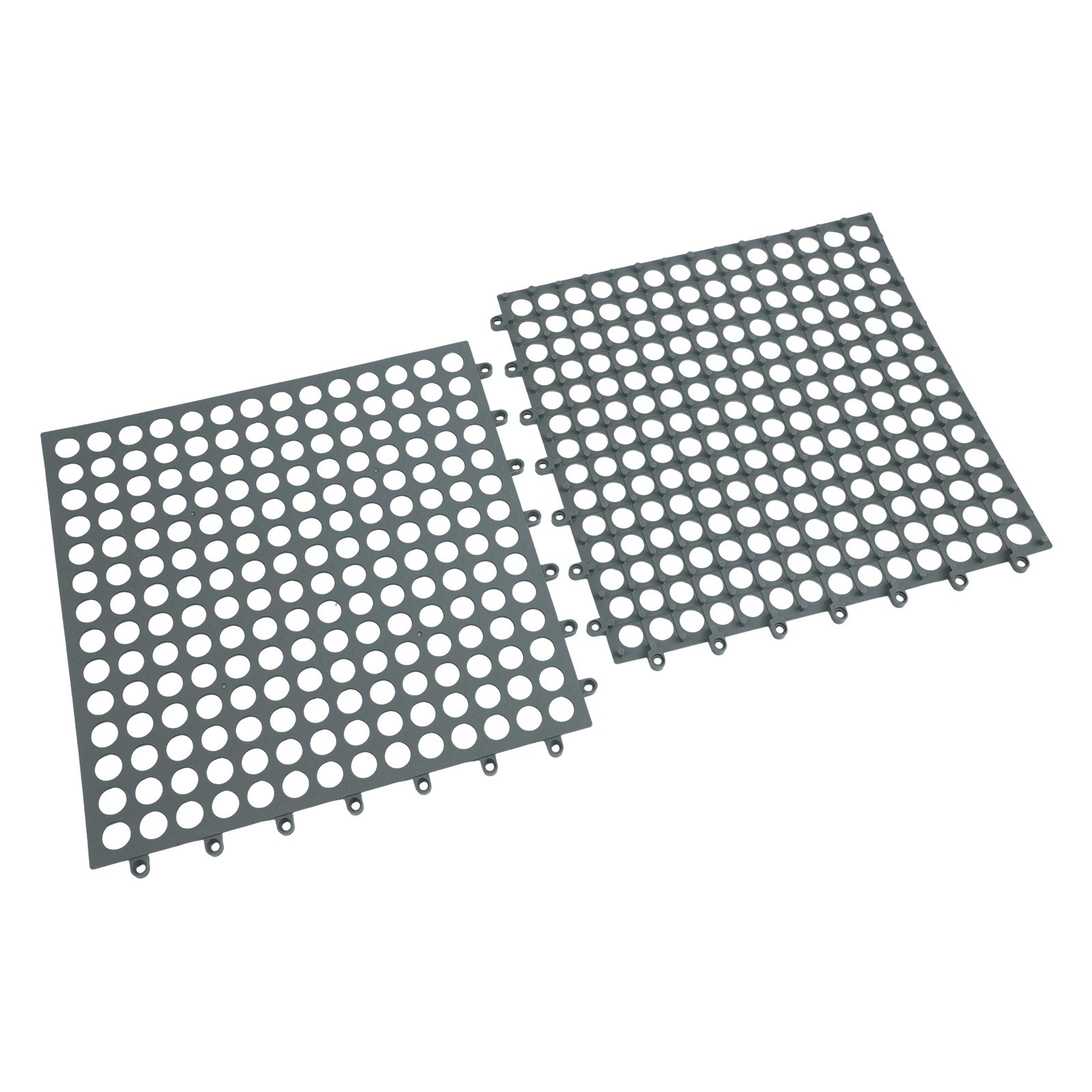 12 Pack of Interlocking Drainage Mats for Safe Spaces in Garden and For Garage - Picture 23 of 40