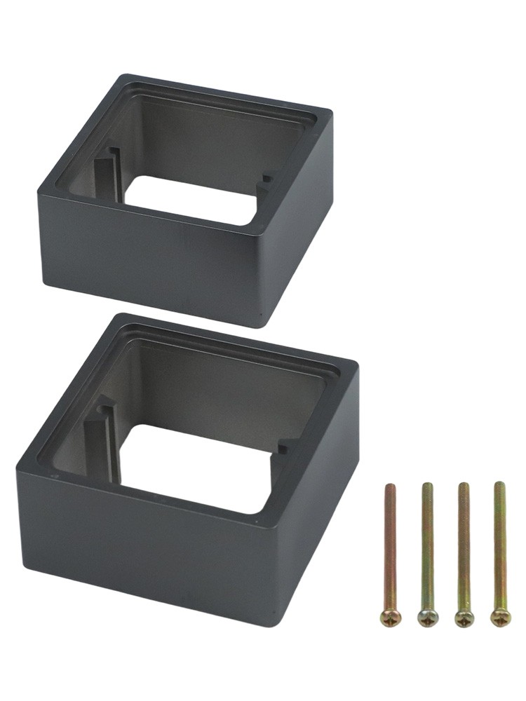 Innovative Design Dual Pack of Single Socket Spacers Offering Extra Depth