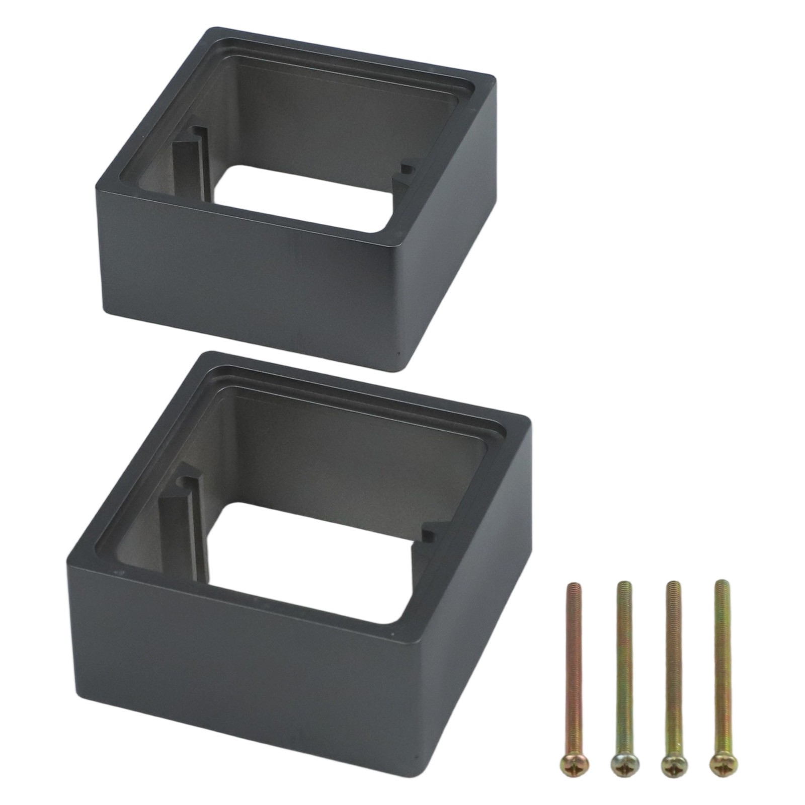 Light Switch Socket Spacer 40mm Depth 2pcs with Screws for Easy Installation