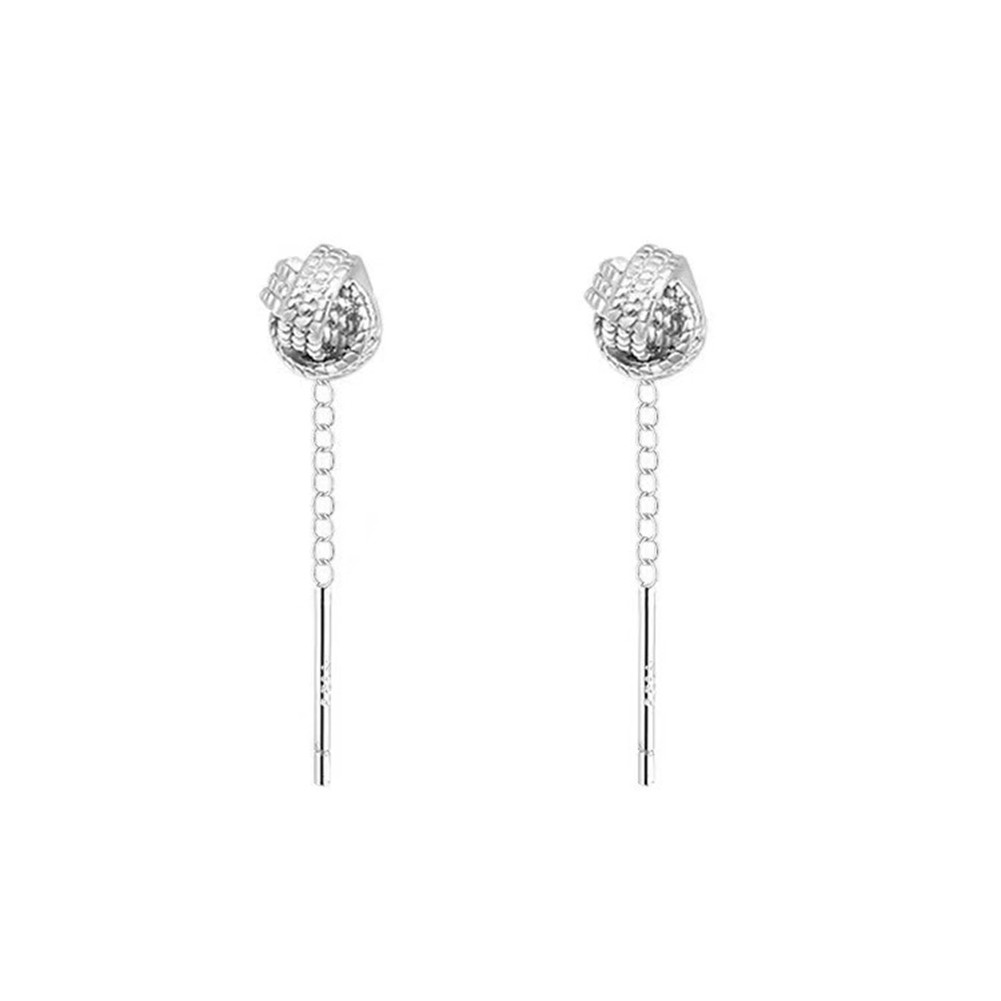 Elegant Silver Ear Pendants for For women Lightweight and Easy to Wear - Picture 13 of 13
