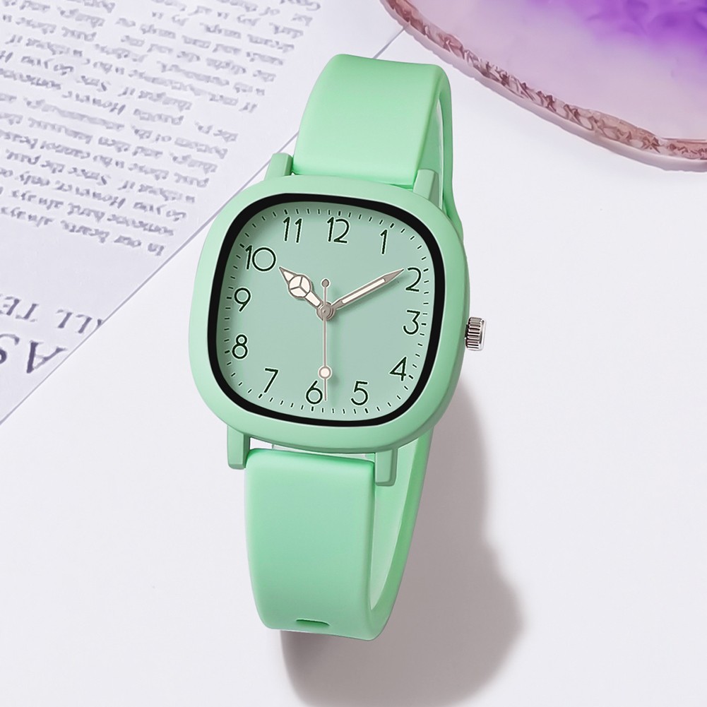Elegante reloj con diseño de borde perfecto para estudiantes que buscan moda y comodidad - Imagen 10 de 13