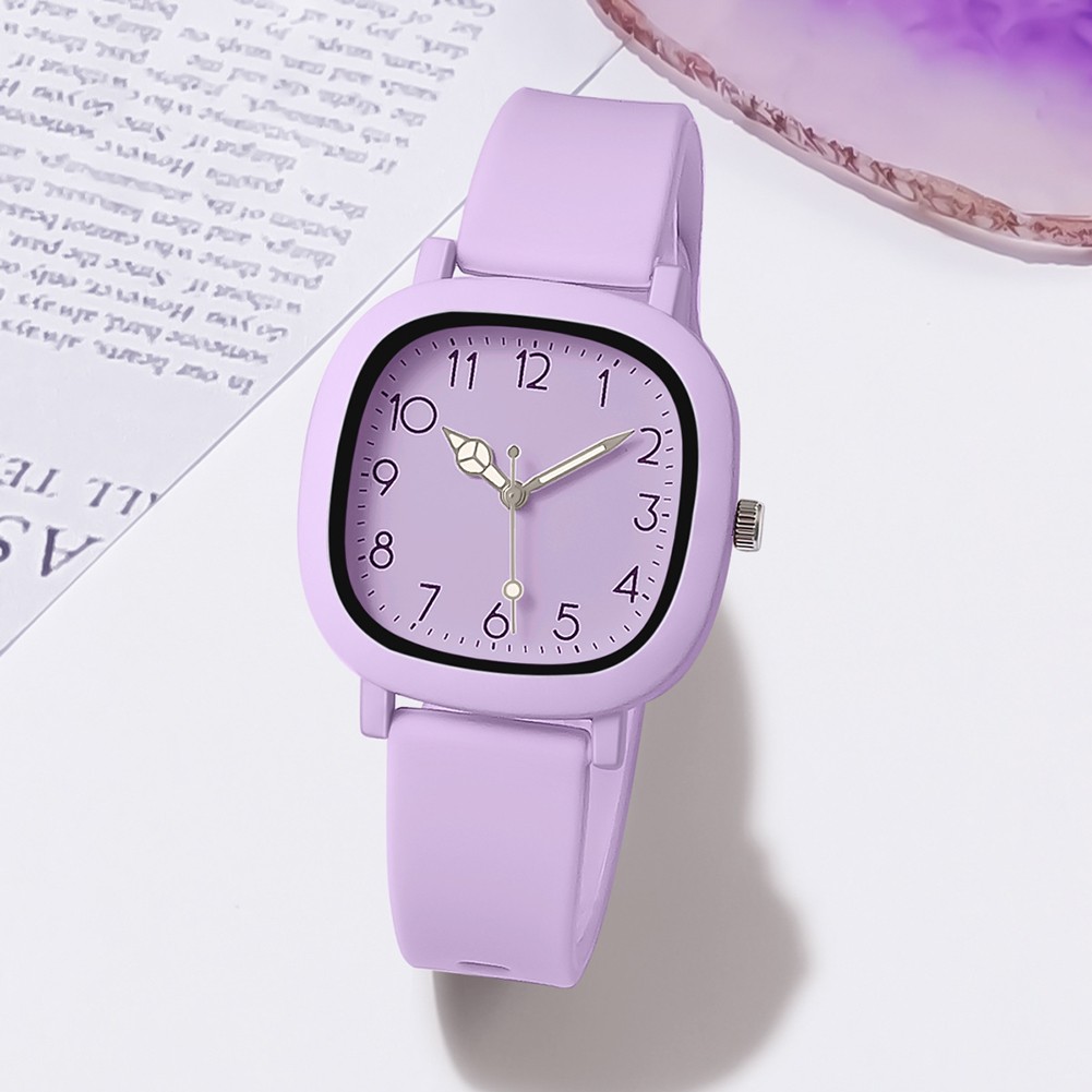 Elegante reloj con diseño de borde perfecto para estudiantes que buscan moda y comodidad - Imagen 12 de 13