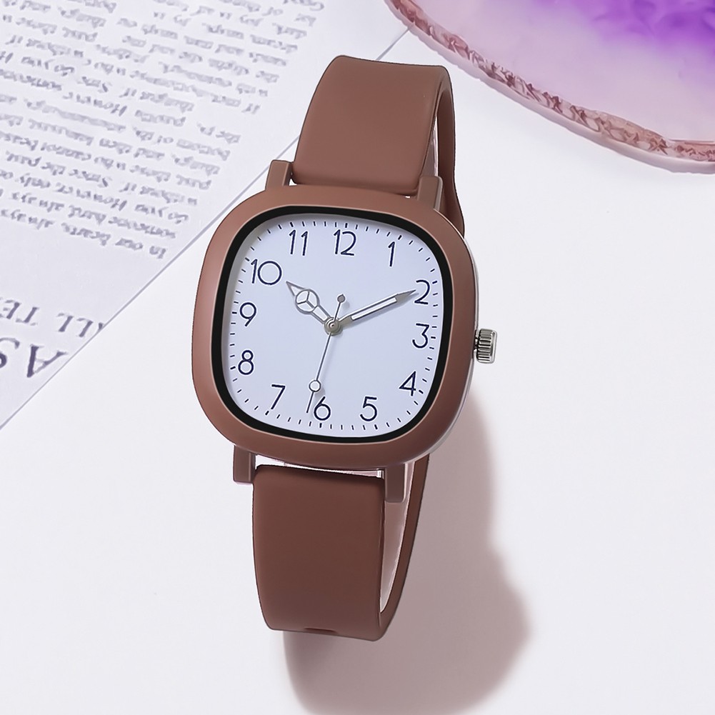 Elegante reloj con diseño de borde perfecto para estudiantes que buscan moda y comodidad - Imagen 13 de 13