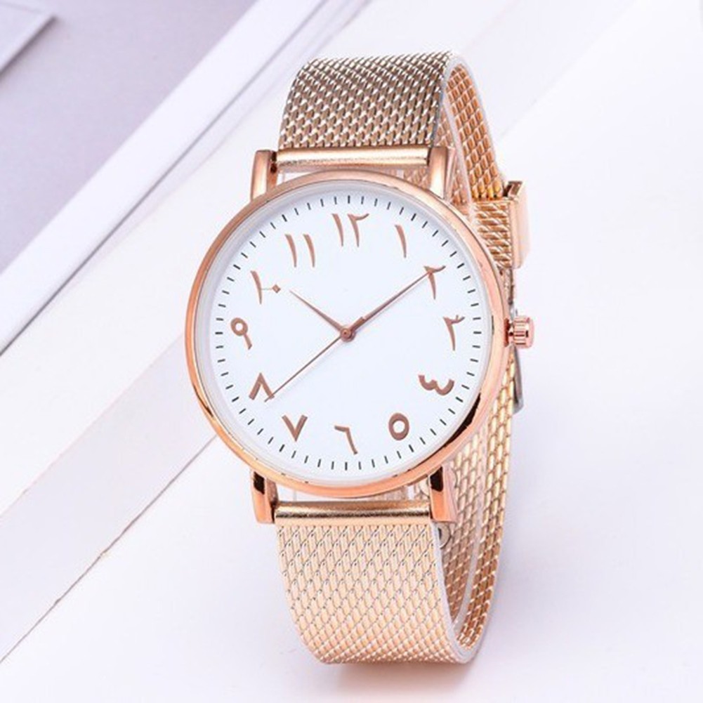 Legierungsmaterial Kaulquappenmuster Uhr mit bequemem Armband Stil Armband - Picture 14 of 15
