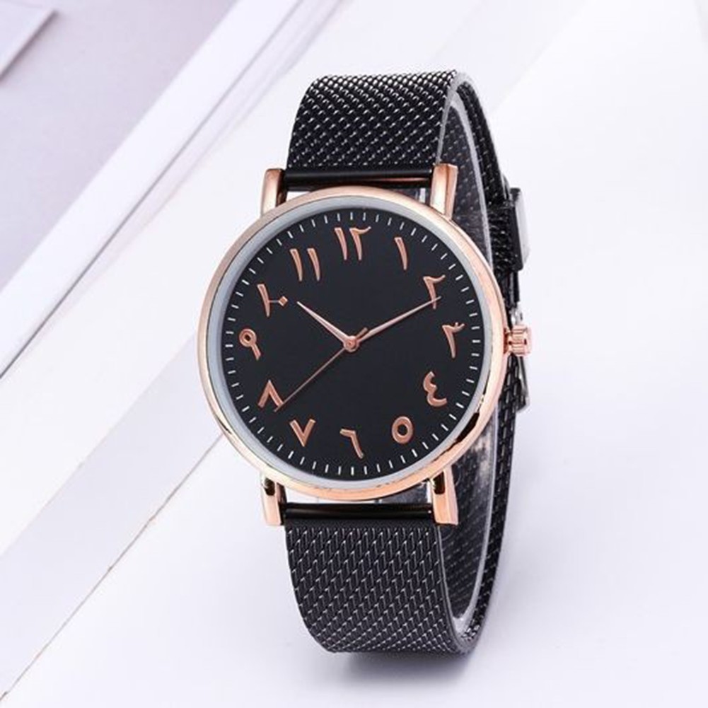 Legierungsmaterial Kaulquappenmuster Uhr mit bequemem Armband Stil Armband - Picture 13 of 15