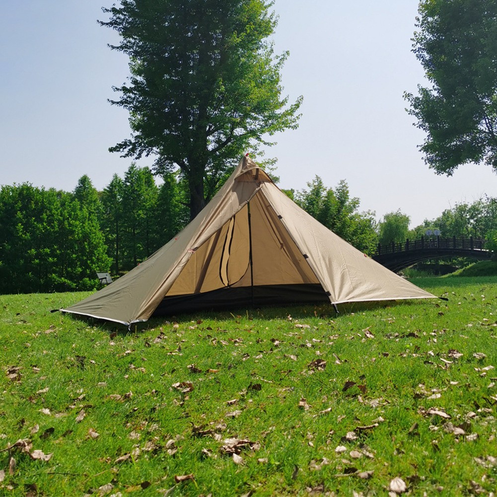 Portable Ultralight Camping Tent with Waterproof Floor for Backpacking - Bild 9 von 16