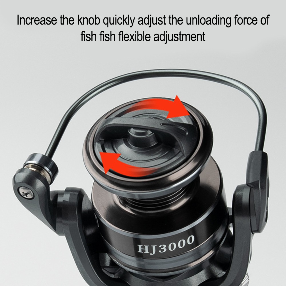 Exceptionally Lightweight Fishing Reel 500 800 1000 with Metal Components - Picture 9 of 26