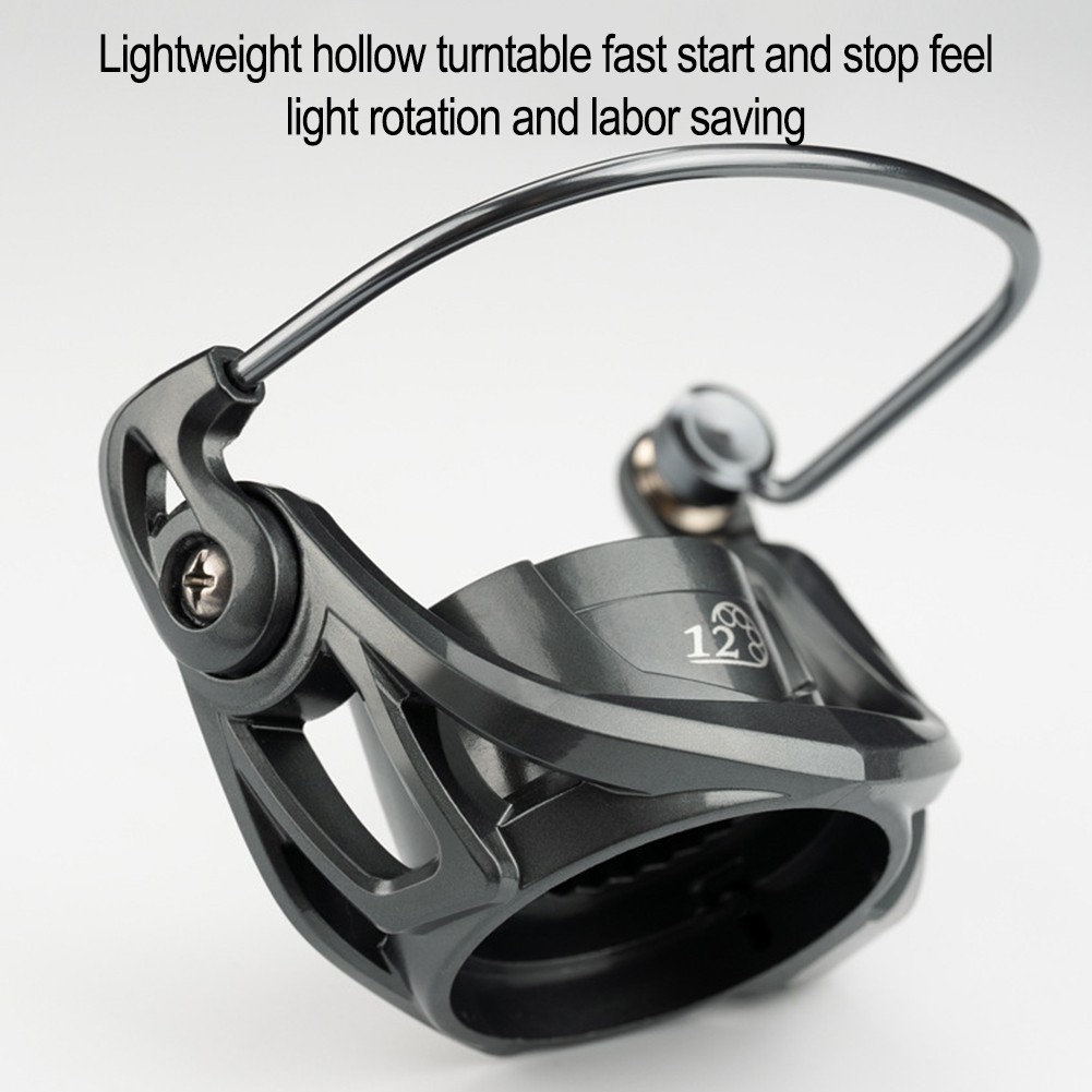 Exceptionally Lightweight Fishing Reel 500 800 1000 with Metal Components - Picture 5 of 26