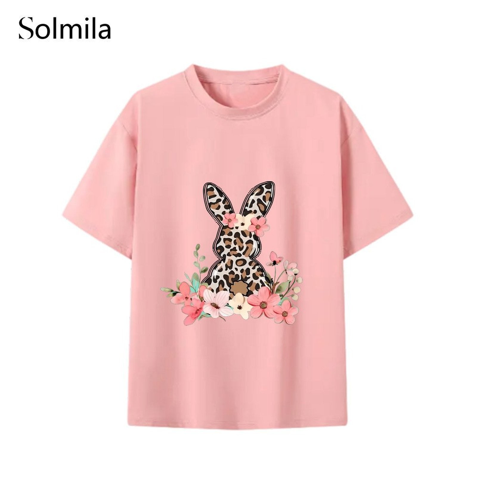 Oversize Rabbit Pattern Spring Summer Autumn Wear Multiple Color Options - Picture 15 of 16