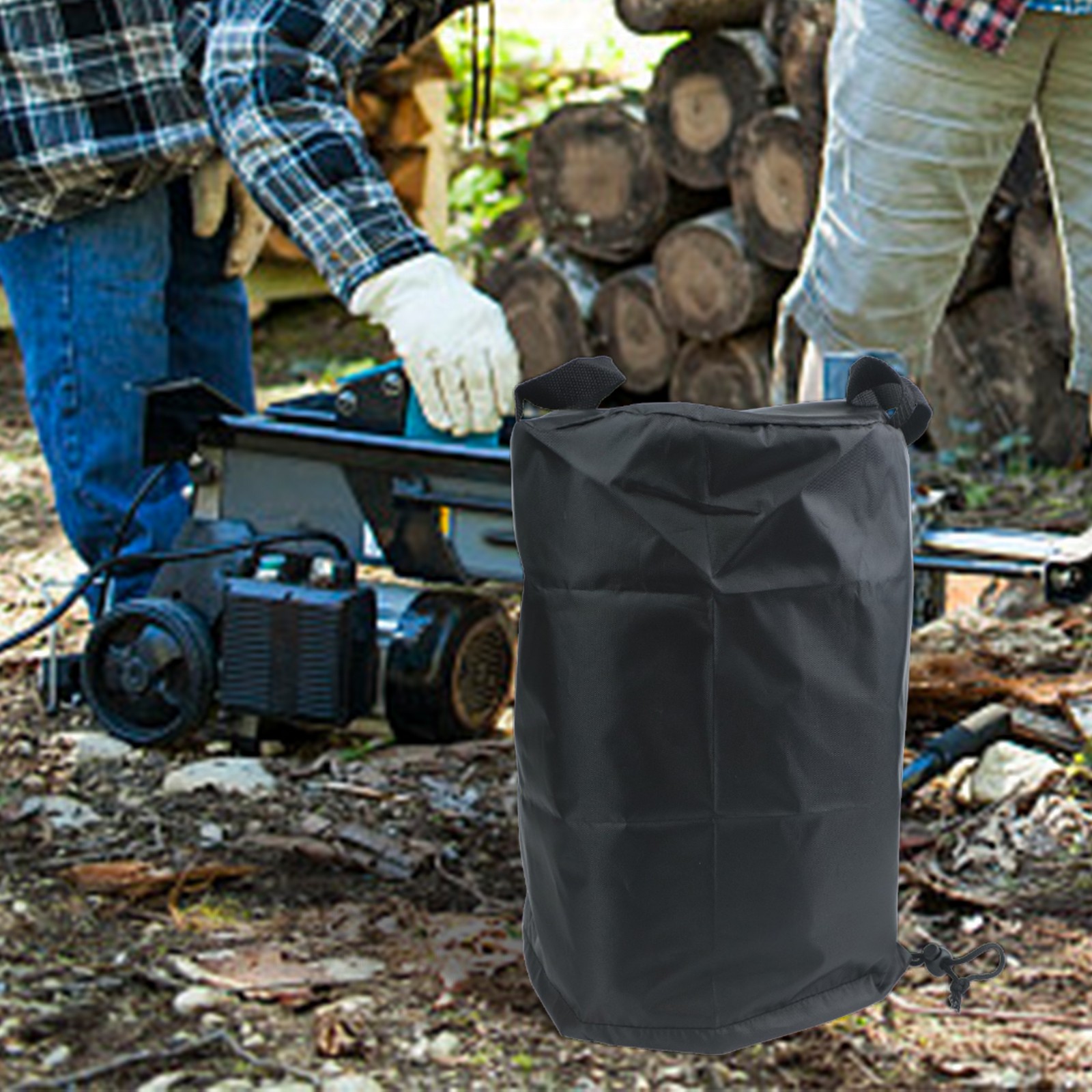 Black Kindling Splitter Cover with Storage Bag Fits Most Manual Splitters - Picture 17 of 24