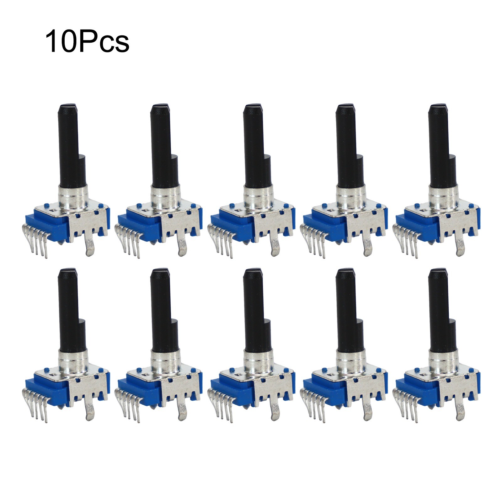 10 Pezzi RK12 B10K B20K B50K B100K Potenziometri 6 Pin per Facile Integrazione - Foto 29 di 35