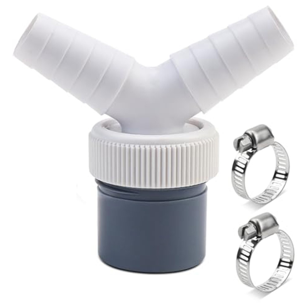 Pipe Drain Adapter for Dishwasher Washing Machine Dual Connection 40 mm