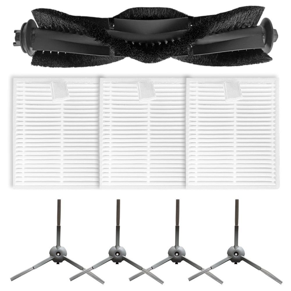 For ILIFE V20 For Lydsto R1D Edge Side Brush and Filter Set Replacement - Picture 2 of 15